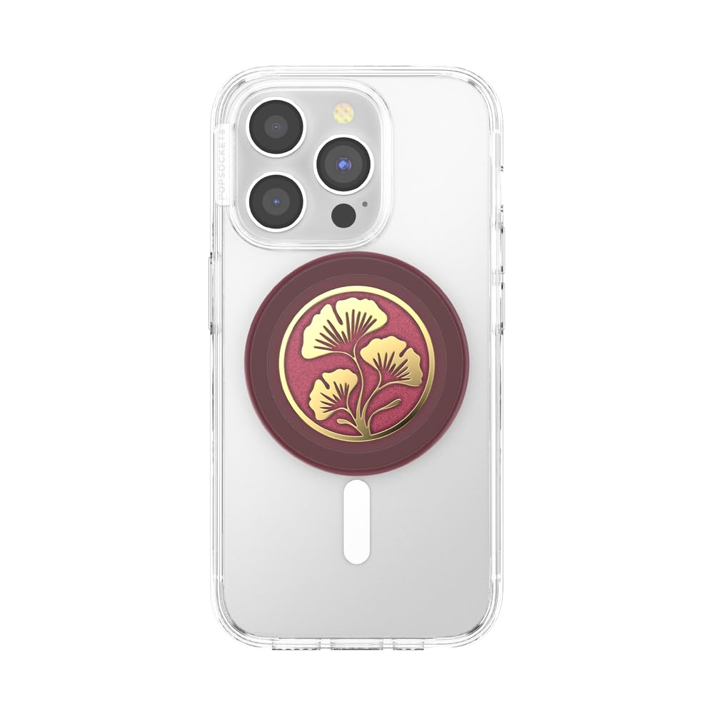 Foto 5 pulgar | Phone Grip Popsockets Compatibles Con Magsafe Ginkgo Oxblood - Venta Internacional.