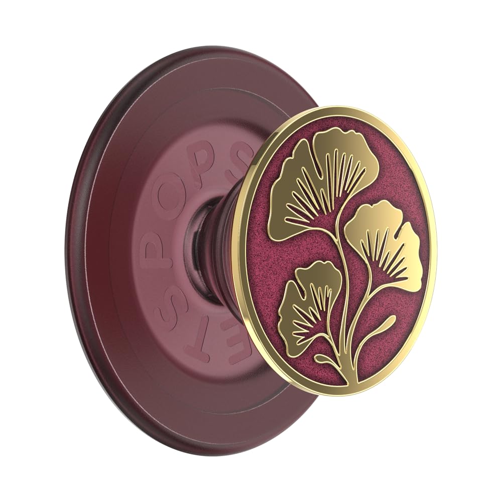 Foto 6 pulgar | Phone Grip Popsockets Compatibles Con Magsafe Ginkgo Oxblood - Venta Internacional.