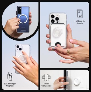 Foto 6 | Cartera Para Teléfono Popsockets Con Agarre Expandible Y Adaptador Magsafe - Venta Internacional.