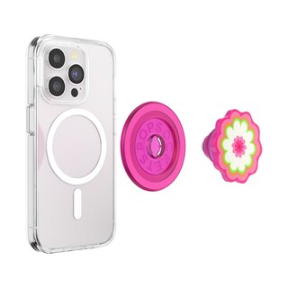 Foto 3 | Empuñadura De Teléfono Popsockets Redonda Compatible Con Magsafe Pink - Venta Internacional.