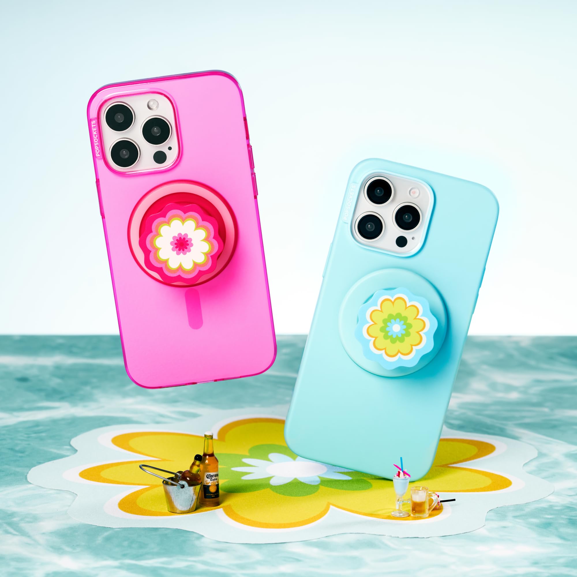 Foto 7 pulgar | Empuñadura De Teléfono Popsockets Redonda Compatible Con Magsafe Pink - Venta Internacional.