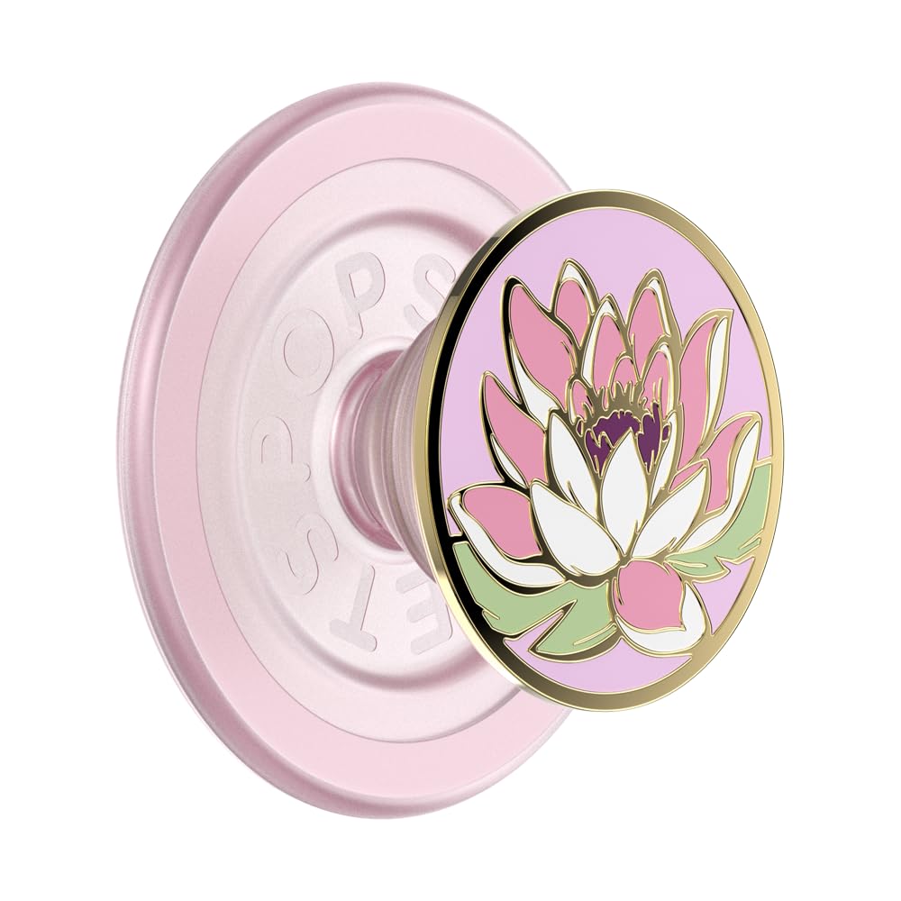 Foto 4 pulgar | Phone Grip Popsockets Compatibles Con Magsafe Water Lily - Venta Internacional.