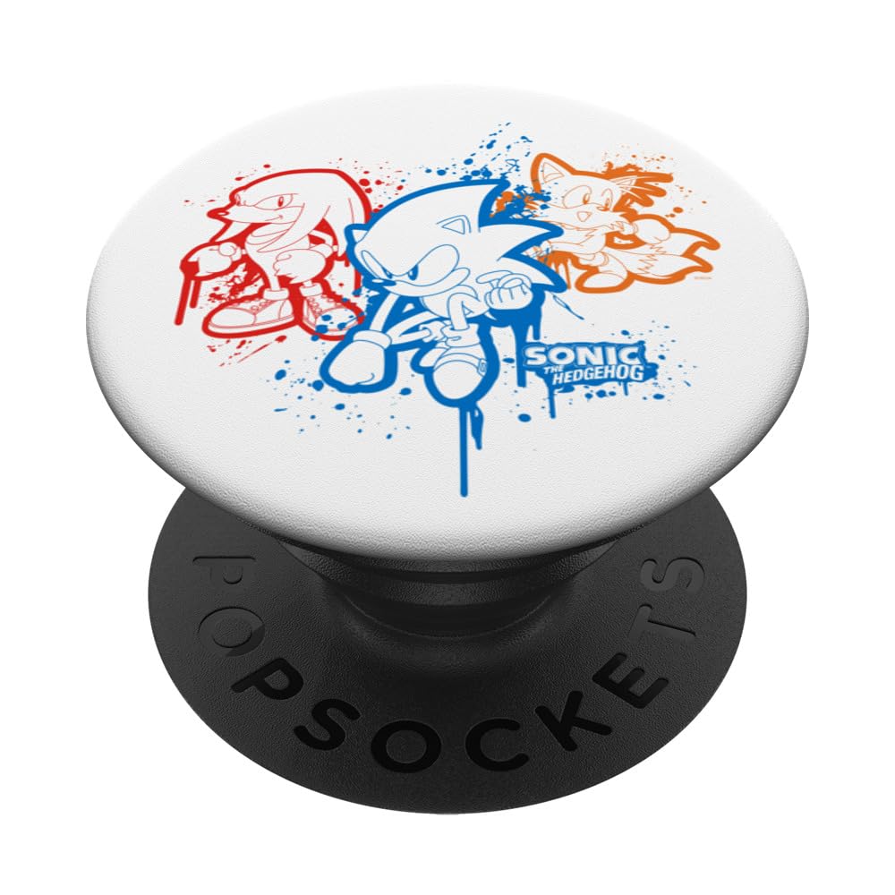Foto 1 | Pintura En Aerosol Popsockets Sonic The Hedgehog Standard Popgrip - Venta Internacional.