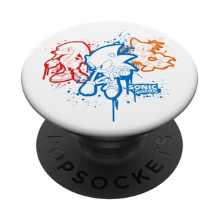 Foto 1 | Pintura En Aerosol Popsockets Sonic The Hedgehog Standard Popgrip - Venta Internacional.