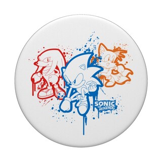 Foto 3 | Pintura En Aerosol Popsockets Sonic The Hedgehog Standard Popgrip - Venta Internacional.