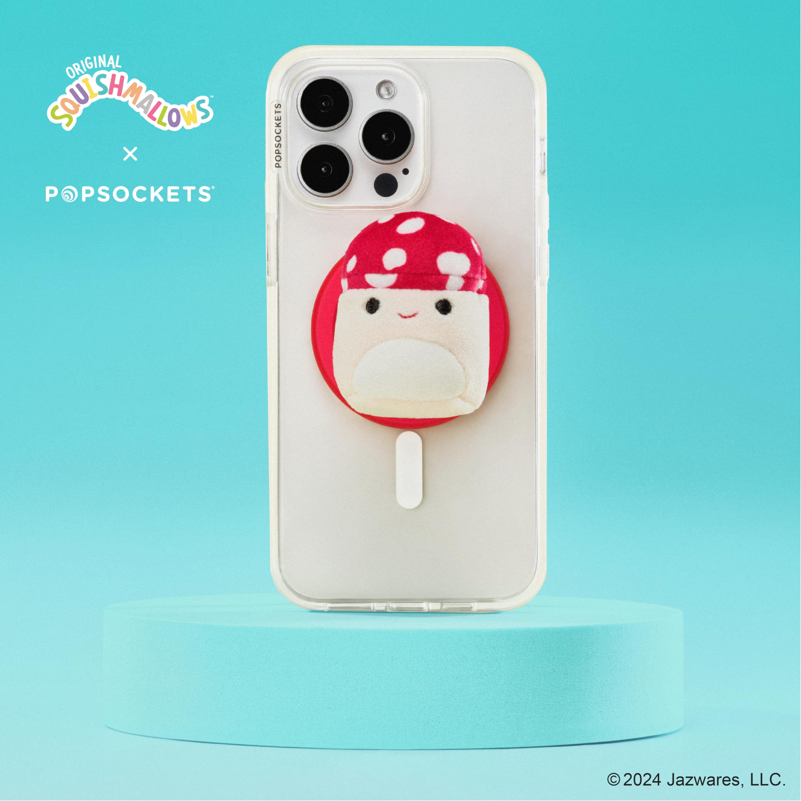 Foto 6 | Empuñadura Redonda Para Teléfono Popsockets, Compatible Con Magsafe Squishmallows Plush Malcolm - Venta Internacional.
