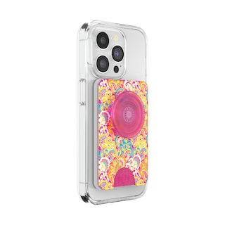 Foto 2 | Cartera Para Teléfono Popsockets Paisley Gaudy Con Agarre Expandible Magsafe - Venta Internacional.