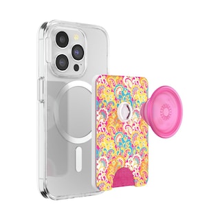 Foto 3 | Cartera Para Teléfono Popsockets Paisley Gaudy Con Agarre Expandible Magsafe - Venta Internacional.