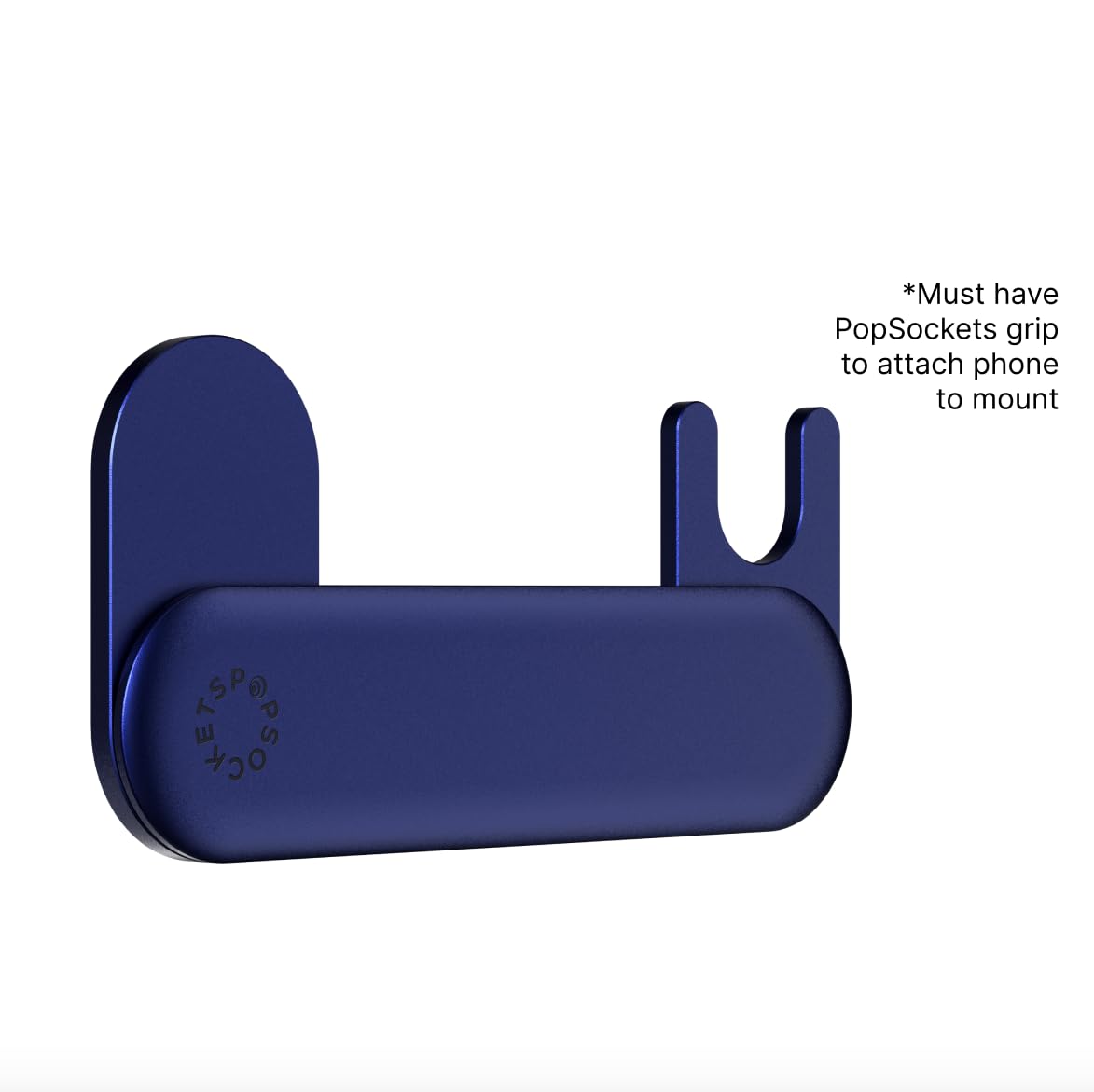 Foto 4 pulgar | Soporte Para Portátil Popsockets Para Agarre De Teléfono, Azul Marino Francés - Venta Internacional.