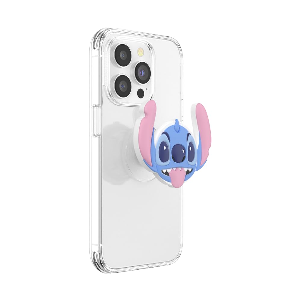 Foto 5 pulgar | Empuñadura Para Teléfono Con Soporte Expandible Popsockets Disney Stitch - Venta Internacional.