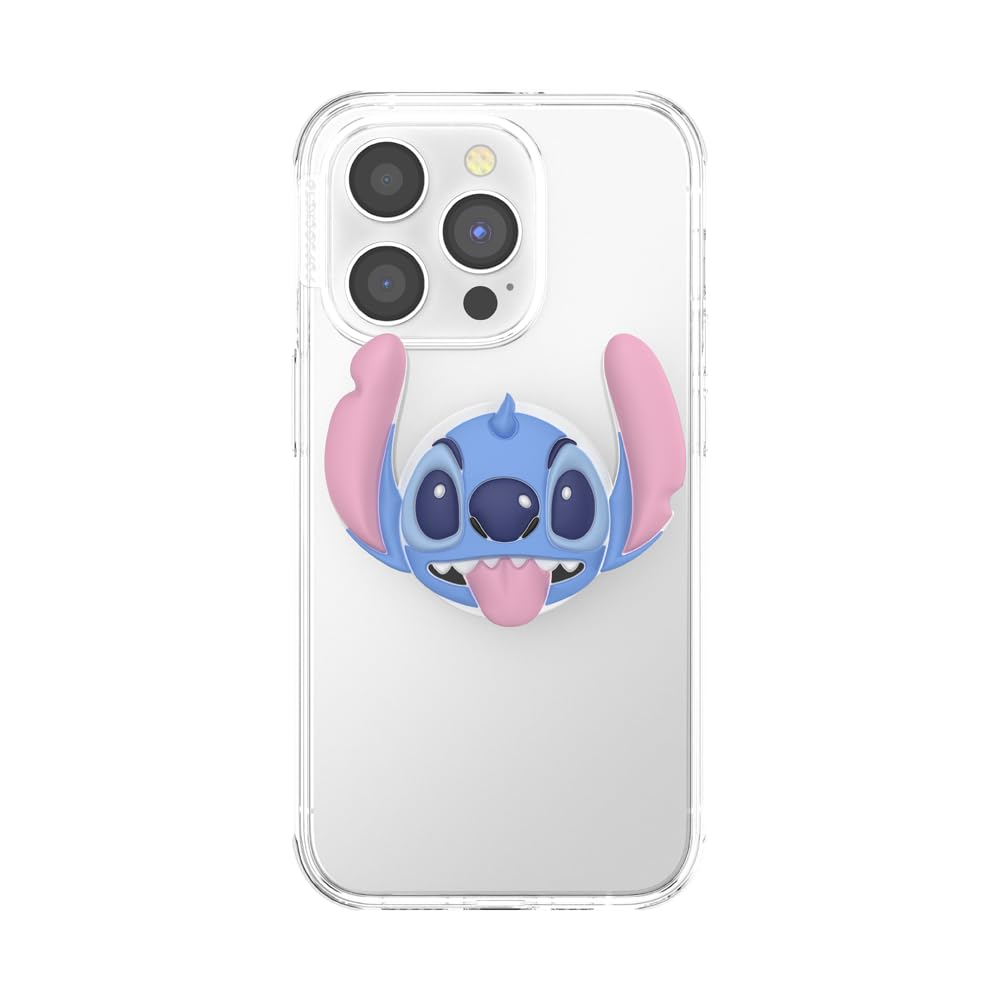 Foto 6 pulgar | Empuñadura Para Teléfono Con Soporte Expandible Popsockets Disney Stitch - Venta Internacional.