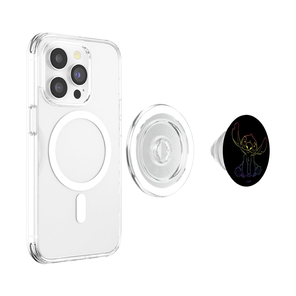 Foto 5 pulgar | Popsockets Magsafe Popgrip Para Iphone Disney Lilo & Stitch - Venta Internacional.