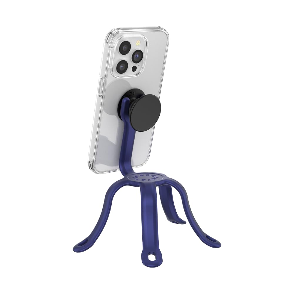 Foto 2 pulgar | Soporte Y Soporte Para Teléfono Popsockets Flexibles, Azul Marino Francés - Venta Internacional.