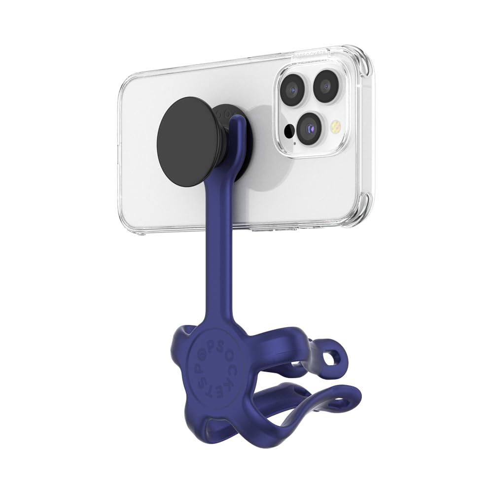 Foto 5 pulgar | Soporte Y Soporte Para Teléfono Popsockets Flexibles, Azul Marino Francés - Venta Internacional.