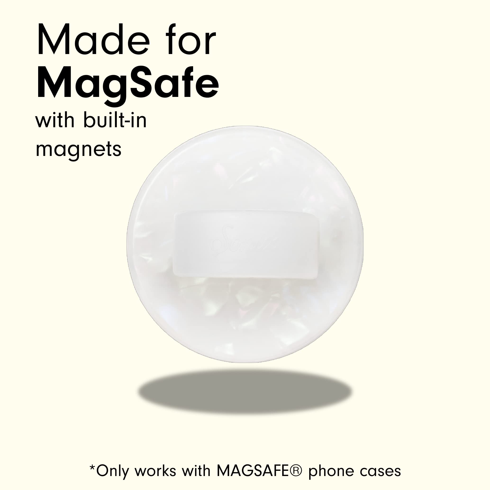 Foto 4 pulgar | Empuñadura Magnética Para Teléfono Sonix Compatible Con Magsafe White - Venta Internacional.