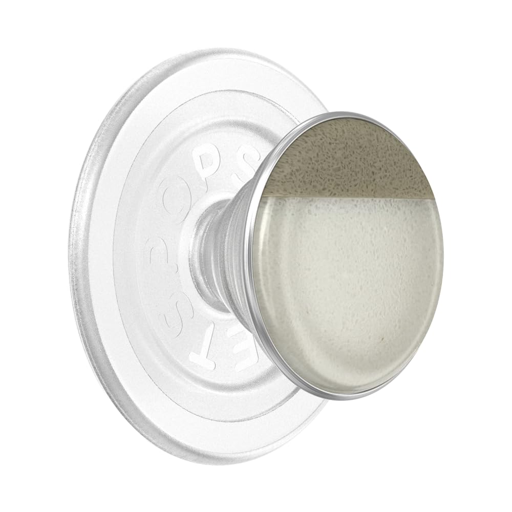 Foto 2 | Empuñadura Para Teléfono Con Soporte Expandible Popsockets Coconut Creme - Venta Internacional.