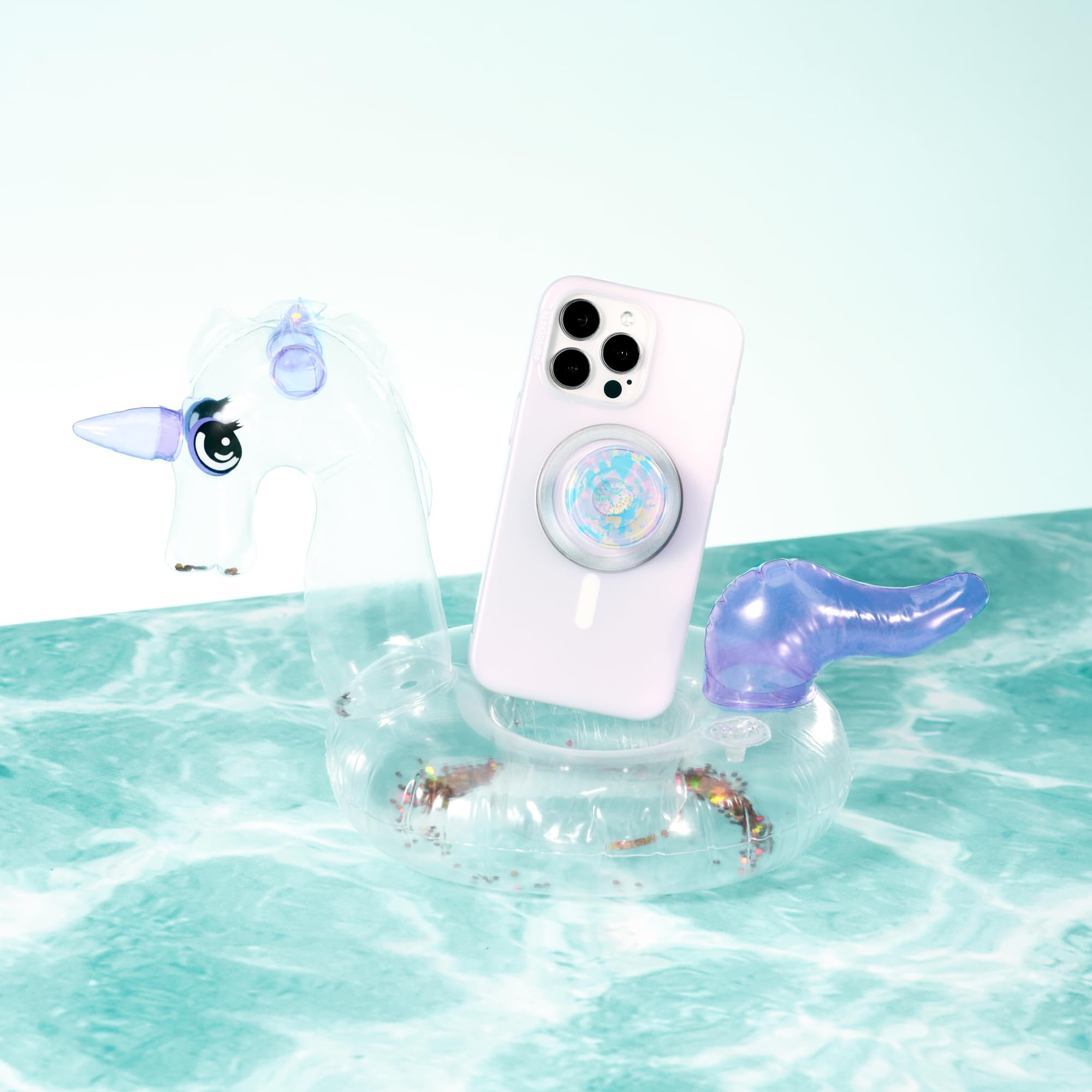 Foto 7 pulgar | Soporte Para Teléfono Popsockets Redondo, Compatible Con Magsafe Marble - Venta Internacional.