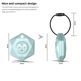 Foto 2 | Key Finder Locator Swissdigital Design Funciona Con Apple Find My - Venta Internacional.