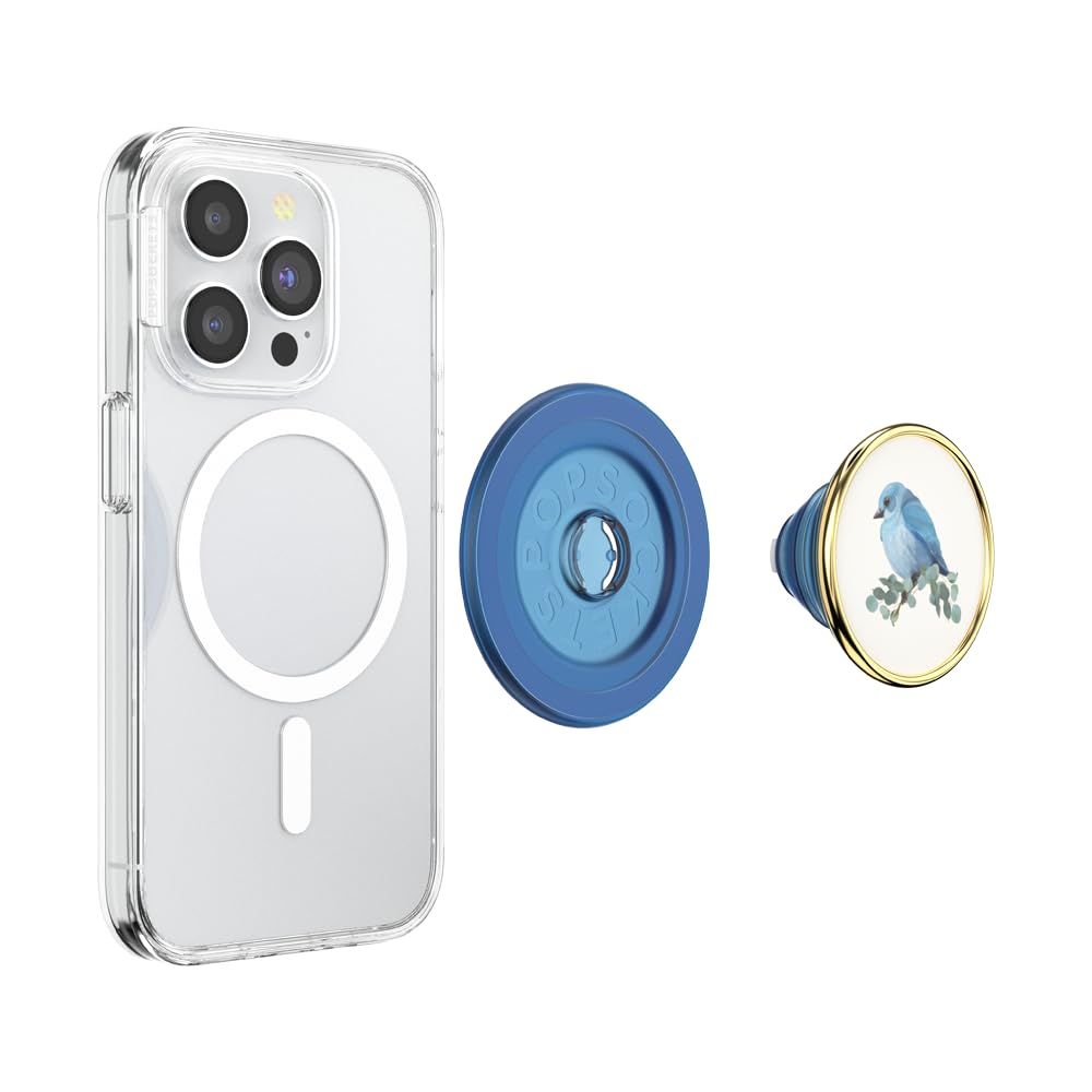 Foto 4 pulgar | Phone Grip Popsockets Compatibles Con Magsafe - Blue Bird - Venta Internacional.