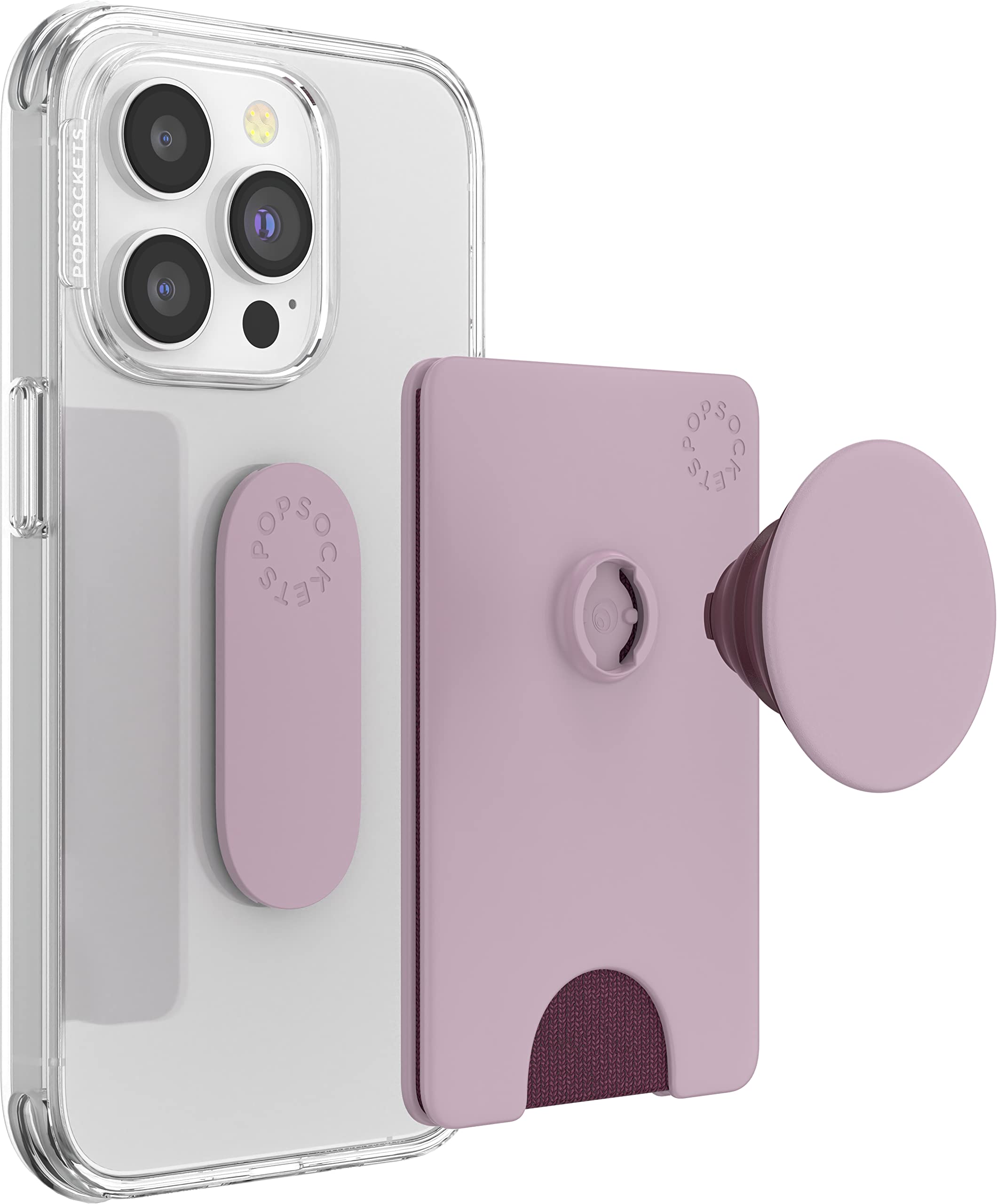 Foto 5 pulgar | Cartera Para Teléfono Popsockets Popwallet Con Empuñadura Expandible, Color Rosa - Venta Internacional.