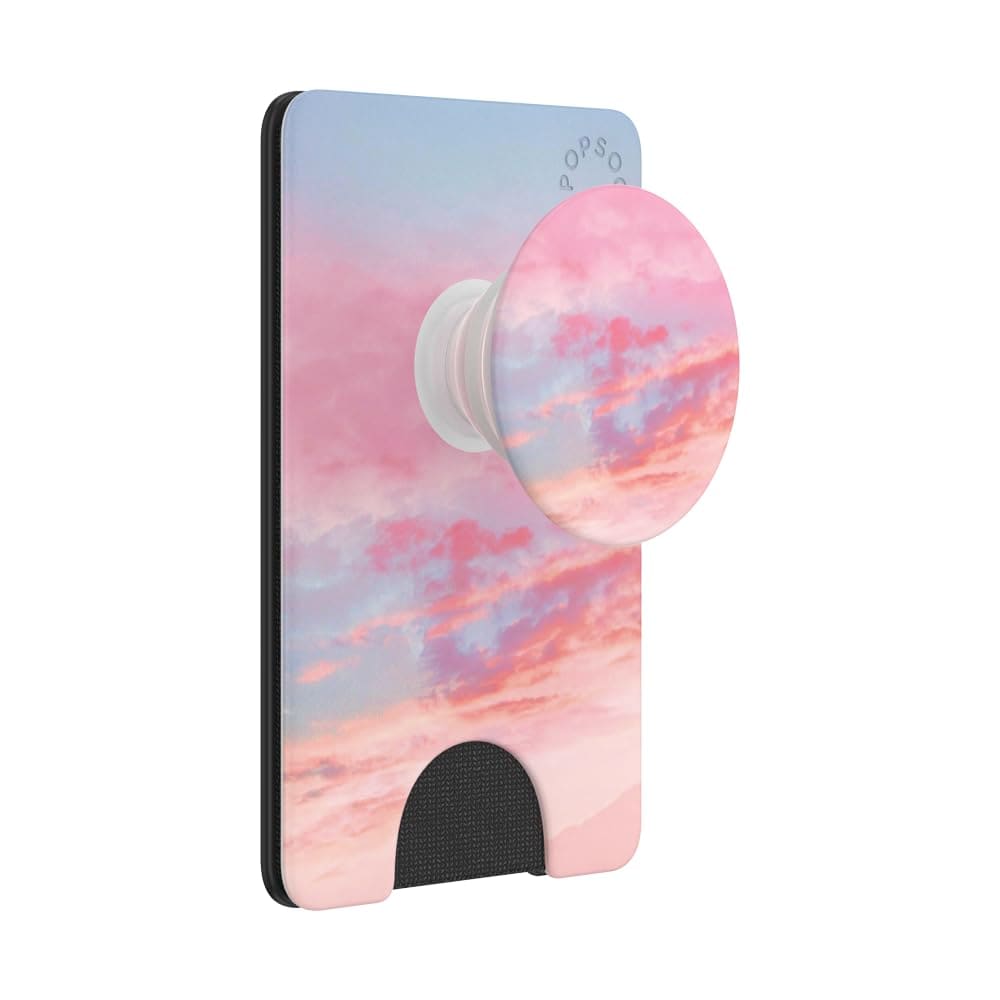 Cartera Para Teléfono Popsockets Pink Clouds Con Agarre Expandible - Venta Internacional. $735