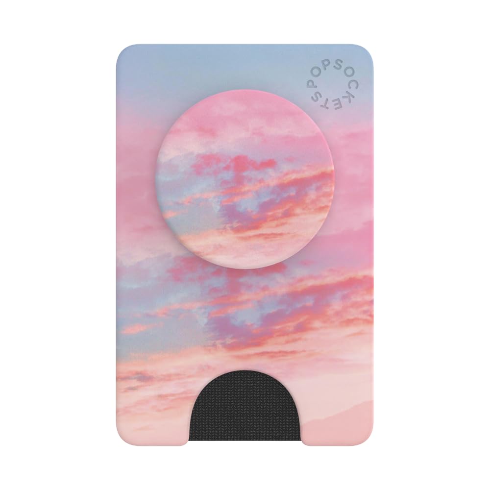 Foto 3 pulgar | Cartera Para Teléfono Popsockets Pink Clouds Con Agarre Expandible - Venta Internacional.