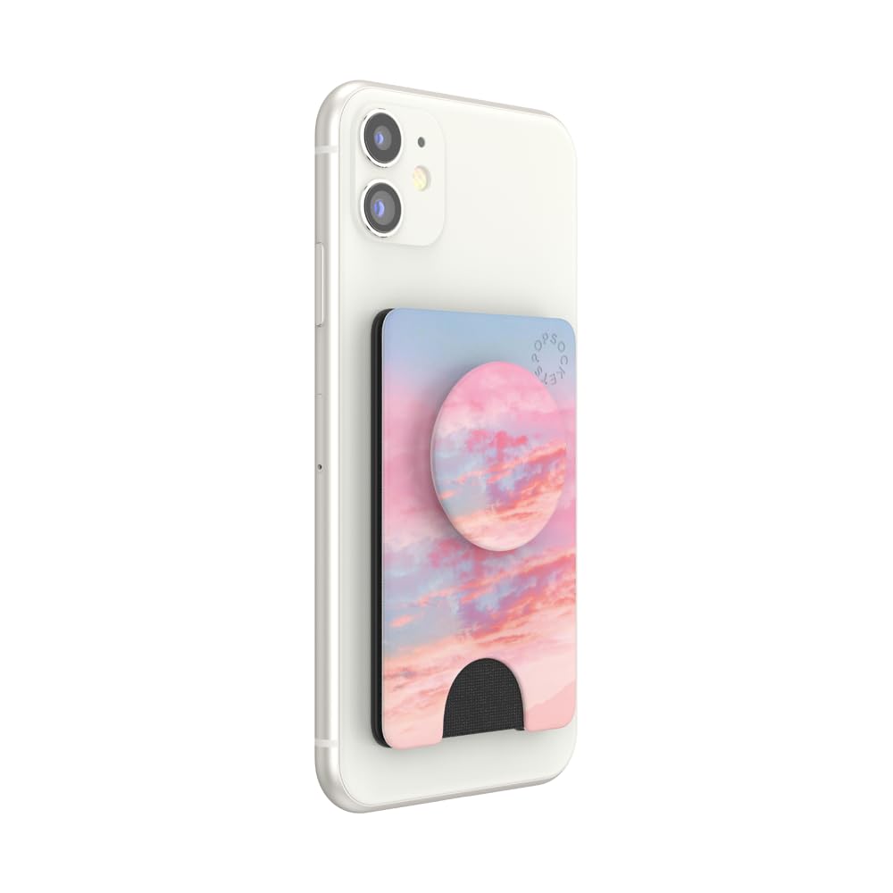 Foto 4 | Cartera Para Teléfono Popsockets Pink Clouds Con Agarre Expandible - Venta Internacional.