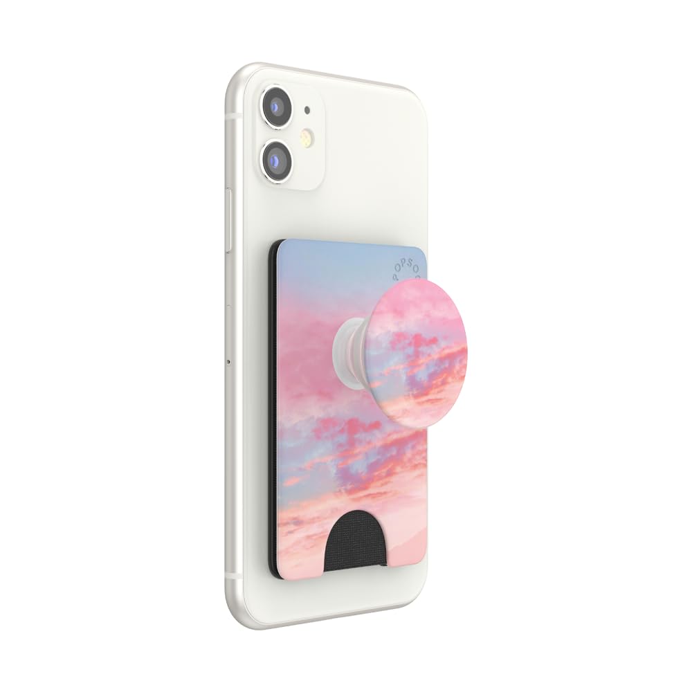 Foto 6 pulgar | Cartera Para Teléfono Popsockets Pink Clouds Con Agarre Expandible - Venta Internacional.