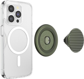 Foto 3 | Soporte Para Teléfono Popsockets Redondo, Compatible Con Magsafe Olive - Venta Internacional.