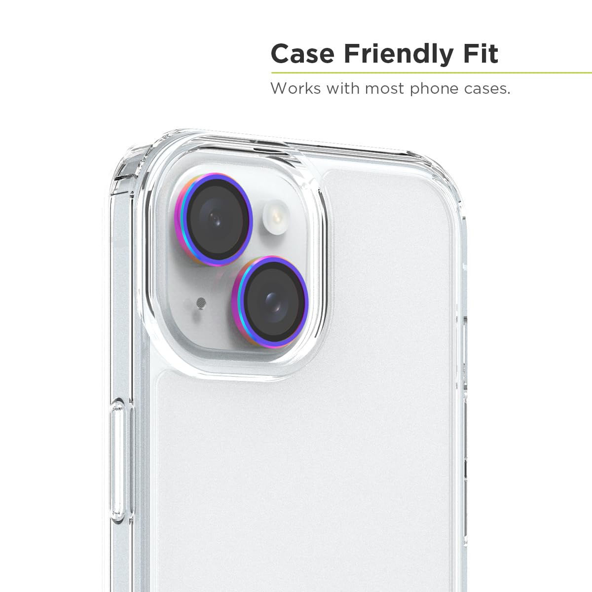 Foto 3 | Protector De Lente De Cámara Puregear Para Apple Iphone 15 Y 15+ - Venta Internacional.