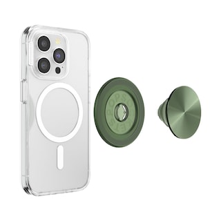 Foto 3 | Empuñadura De Teléfono Popsockets Alum Radial Olive Compatible Con Magsafe - Venta Internacional.