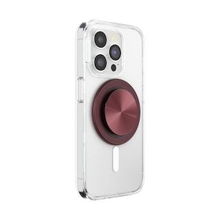 Foto 2 | Empuñadura De Teléfono Popsockets Alum Radial Oxblood Compatible Con Magsafe - Venta Internacional.