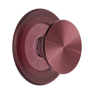 Foto 5 | Empuñadura De Teléfono Popsockets Alum Radial Oxblood Compatible Con Magsafe - Venta Internacional.