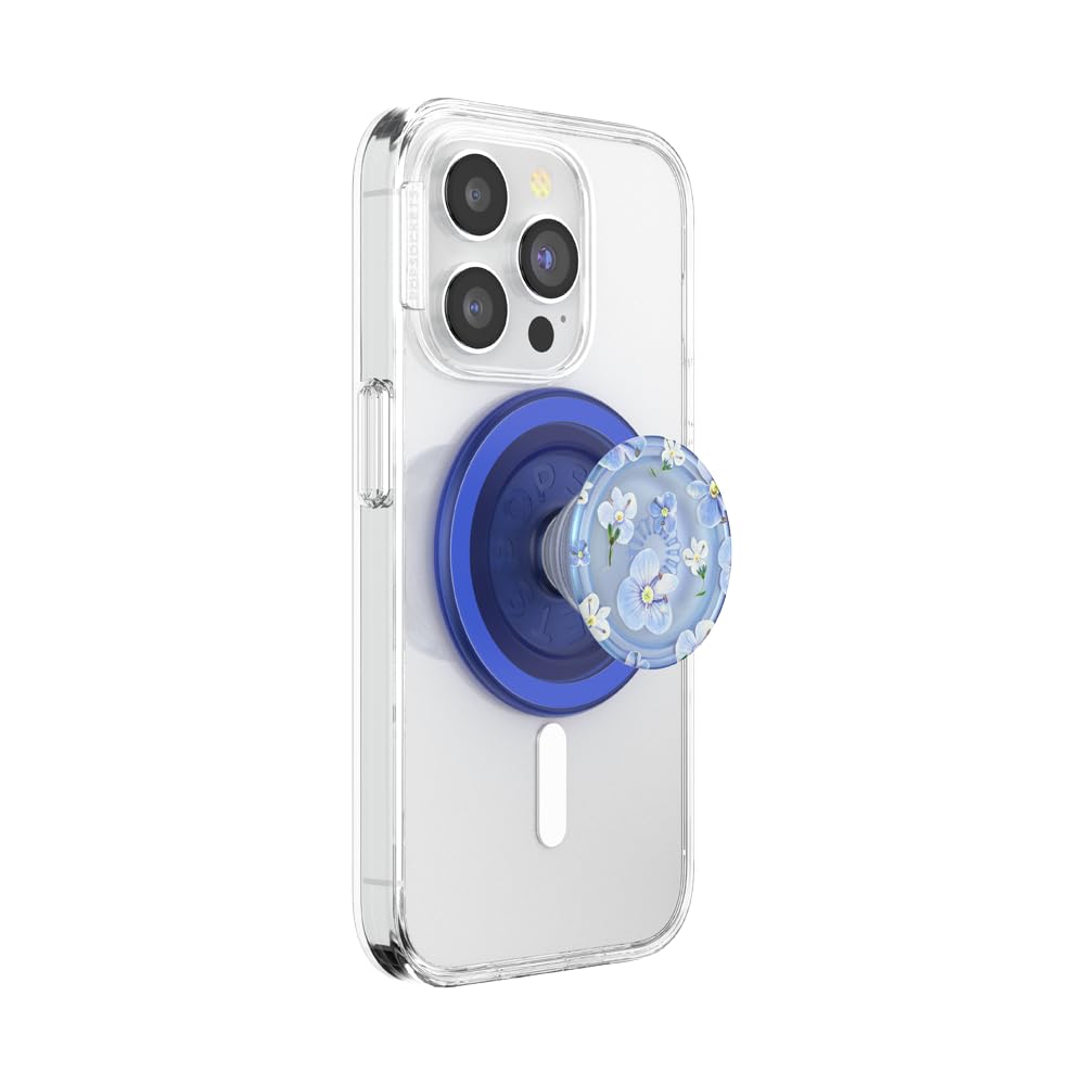 Soporte Para Teléfono Popsockets Redondo Compatible Con Magsafe, Color Azul - Venta Internacional. $981
