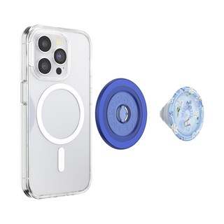 Foto 3 | Soporte Para Teléfono Popsockets Redondo Compatible Con Magsafe, Color Azul - Venta Internacional.