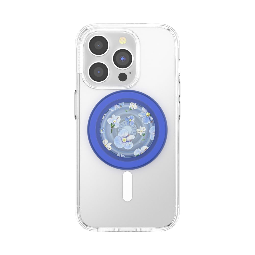 Foto 5 pulgar | Soporte Para Teléfono Popsockets Redondo Compatible Con Magsafe, Color Azul - Venta Internacional.