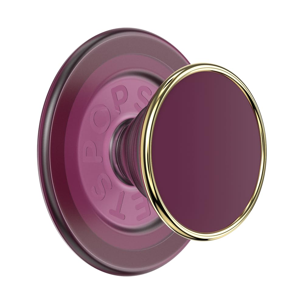 Foto 3 pulgar | Empuñadura Para Teléfono Con Soporte Expandible Popsockets Red Wine - Venta Internacional.