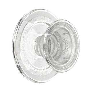 Foto 1 | Empuñadura Para Teléfono Popsockets, Redonda, Compatible Con Magsafe, Transparente, Purpurina - Venta Internacional.