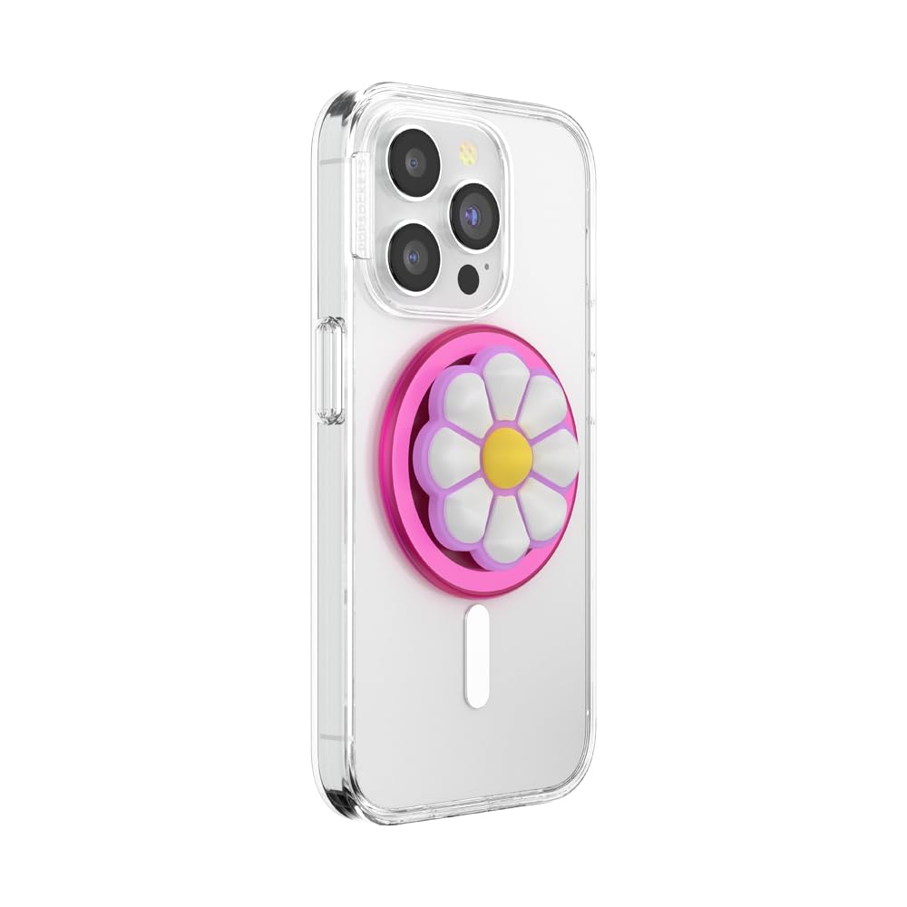 Foto 2 | Agarre Para Teléfono Popsockets Redondo Compatible Con Magsafe Doodle Daisy Boca - Venta Internacional.