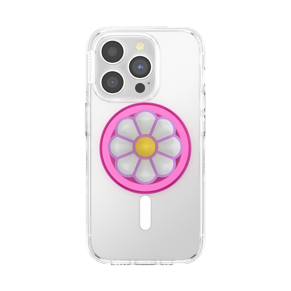 Foto 4 | Agarre Para Teléfono Popsockets Redondo Compatible Con Magsafe Doodle Daisy Boca - Venta Internacional.