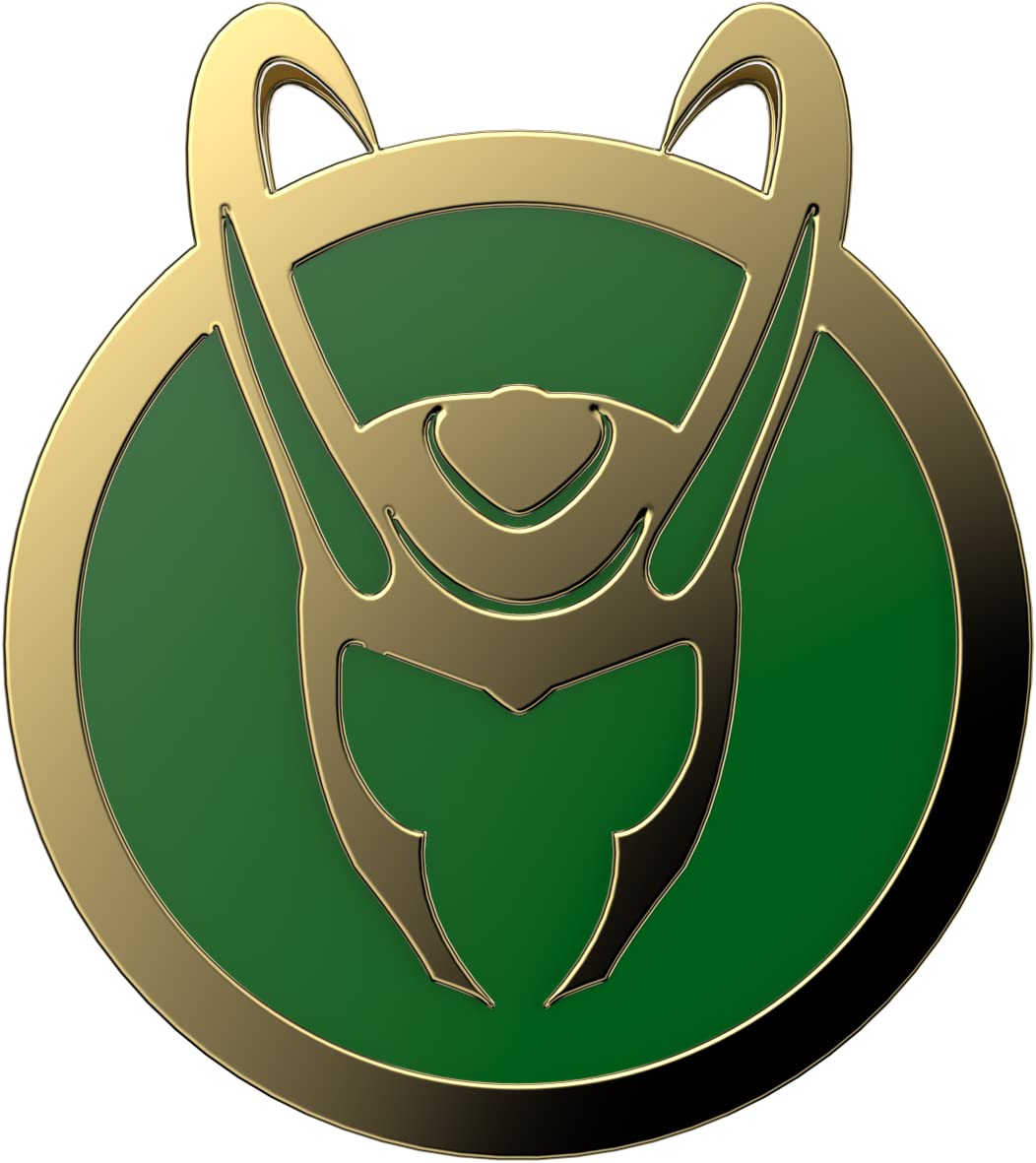 Foto 3 pulgar | Empuñadura Para Teléfono Popsockets Marvel Popgrip Loki Enamel - Venta Internacional.