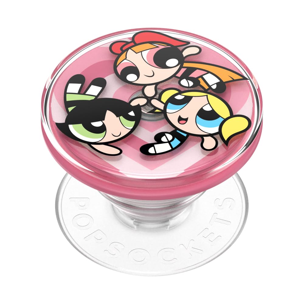 Foto 1 | Empuñadura Para Teléfono Con Soporte Popsockets Powerpuff Girls - Venta Internacional.