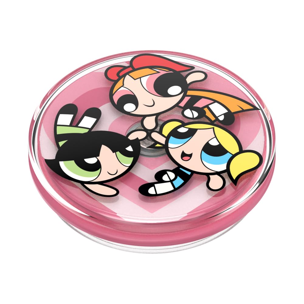 Foto 3 pulgar | Empuñadura Para Teléfono Con Soporte Popsockets Powerpuff Girls - Venta Internacional.