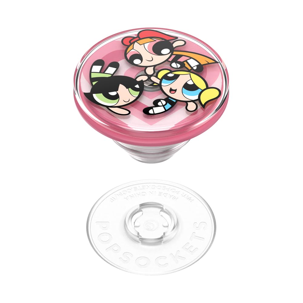 Foto 4 pulgar | Empuñadura Para Teléfono Con Soporte Popsockets Powerpuff Girls - Venta Internacional.