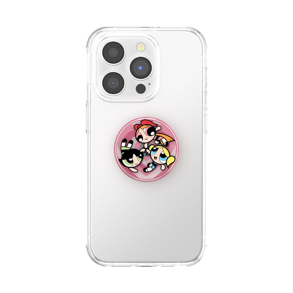 Foto 5 pulgar | Empuñadura Para Teléfono Con Soporte Popsockets Powerpuff Girls - Venta Internacional.
