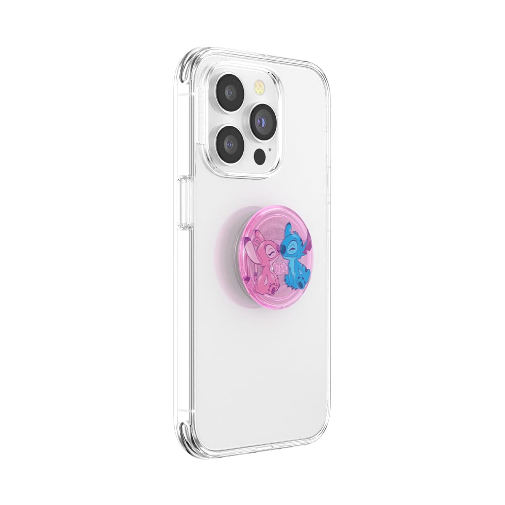 Foto 2 | Empuñadura Para Teléfono Con Soporte Expandible Popsockets Disney Stitch - Venta Internacional.