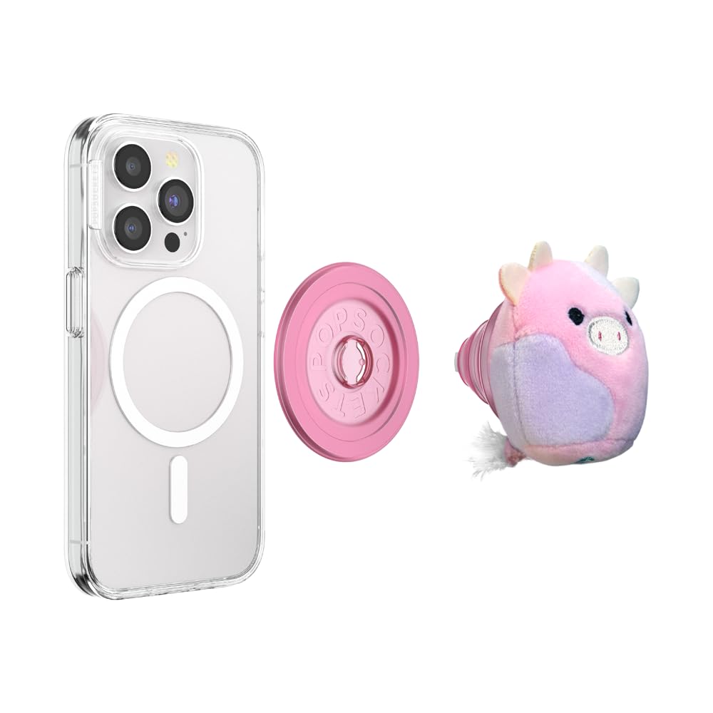 Foto 3 | Empanada De Peluche Redonda Magsafe Con Mango Para Teléfono Popsockets - Venta Internacional.