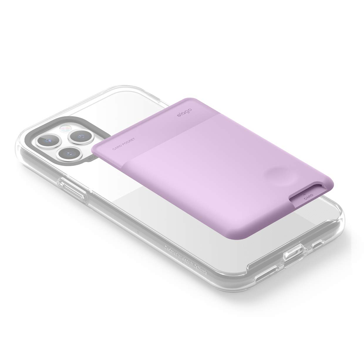 Foto 1 | Tarjetero Para Teléfono Elago Secure Wallet Ultra Slim Lavender - Venta Internacional.