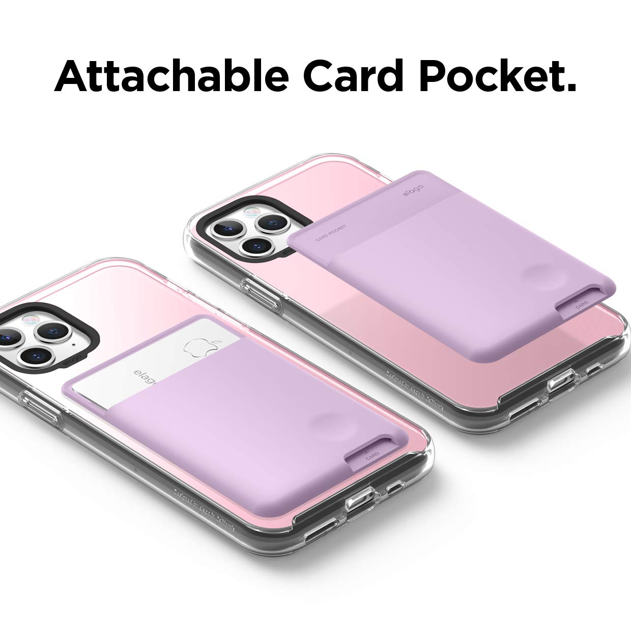 Foto 2 | Tarjetero Para Teléfono Elago Secure Wallet Ultra Slim Lavender - Venta Internacional.