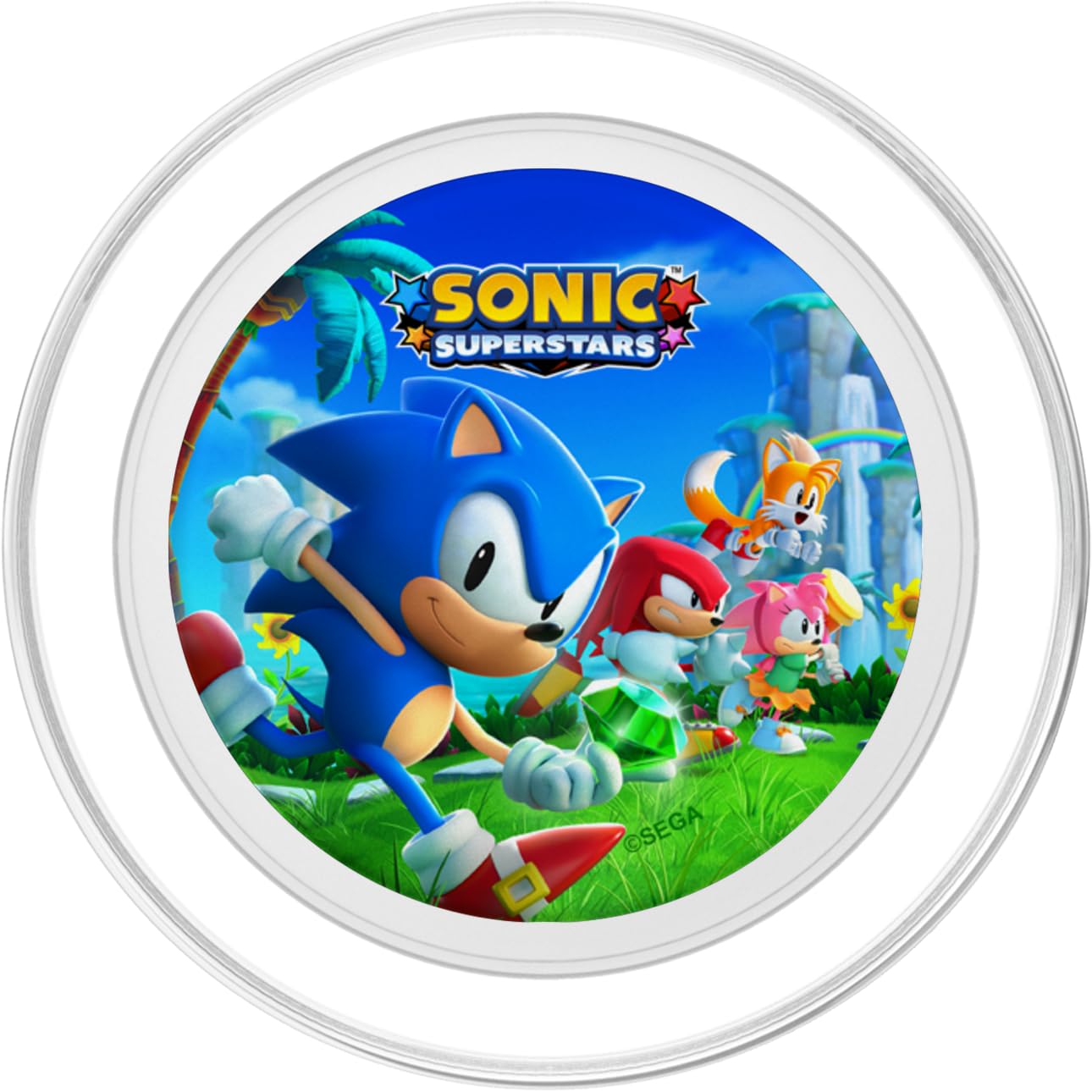 Foto 3 pulgar | Popsockets Popgrip Para Magsafe Sonic The Hedgehog Superstars - Venta Internacional.